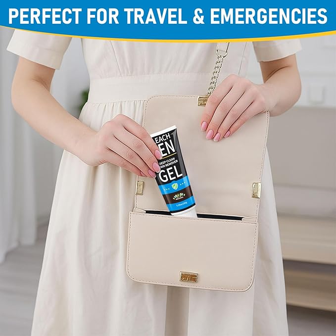 Bleach Pen for Clothing, 10.5 fl oz Stain Remover Pen for Whites & Colors, Portable Bleach Stick Stain Remover Gel for Travel & Home Use, Instantly Remove Stains Pen (Fresh Scent)