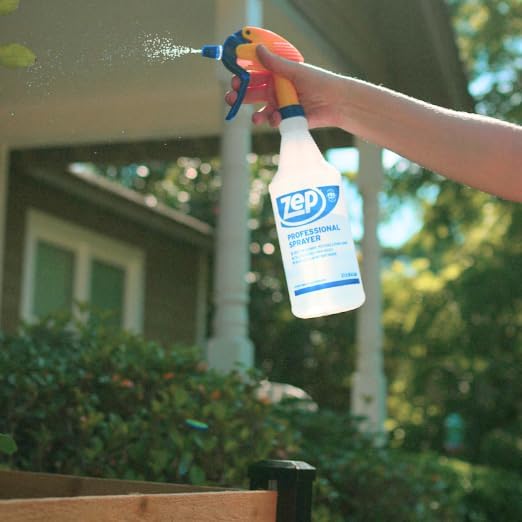 Zep Professional Sprayer Bottle - 32 oz (Case of 36) - HDPRO36 - Versatile Adjustable Nozzle, With A Fine Mist or Powerful Spray; Refillable For Diluted Concentrate