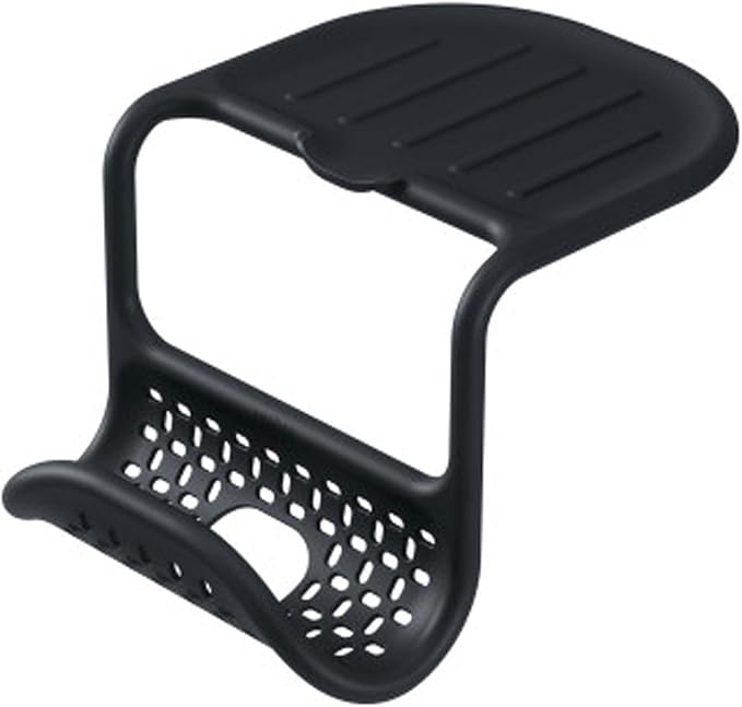 Umbra Sling Flexible Sink Caddy, Non-Slip – Holds Sponge and Scrubbing Brush or Dishrag, Storage for Multiple Tools for Washing Dishes, Black
