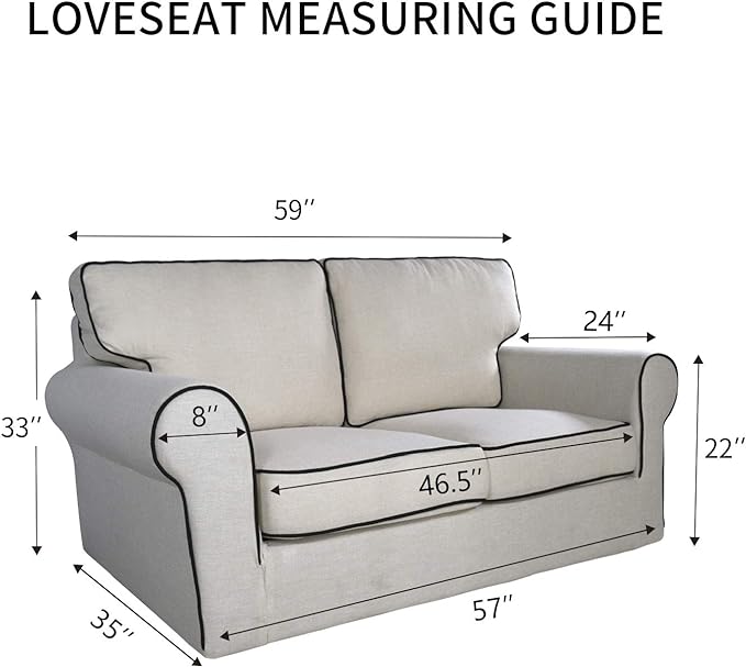 PureFit Reversible Quilted Sofa Cover, Water Resistant Medium Slipcover Furniture Protector, Washable Couch Cover with Non Slip Foam and Elastic Straps for Kids, Dogs, Pets (Loveseat, Gray/Light Gray)