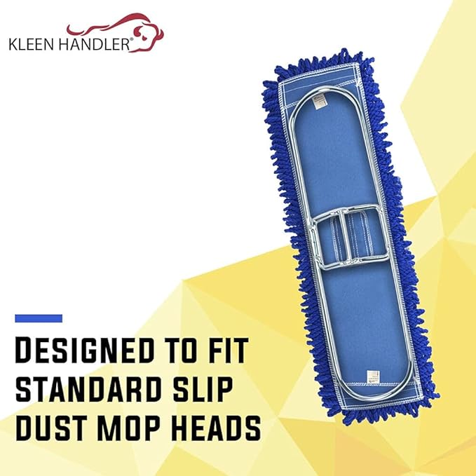 Kleen Handler 36 Inch Commercial Dust Mop Frame (3 Pack)