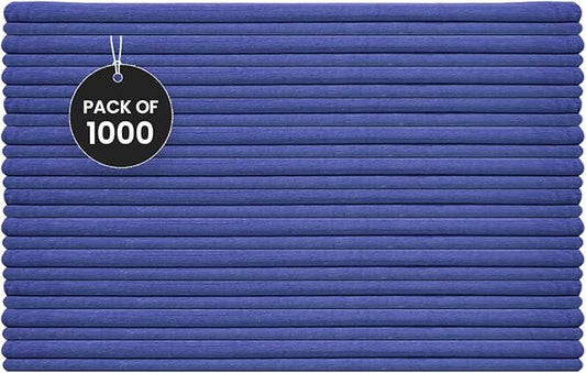 Shop Towels (Blue, 1000-Pack) - Bulk Cleaning Towel in a Bag, Mechanic Cotton Wipes for Car Maintenance, Auto Mechanics & Garage, Wipe Grease & Oil, Machine Wash & Reusable