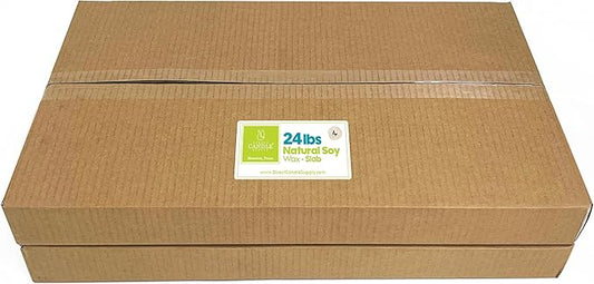 24lb Soy Wax Blend for Candle Making, Natural Candle Making Supplies, Paraffin Free, Creamy for High Load Fragrance, Candle Blend for Container Candles, Tealights and Wax Melts