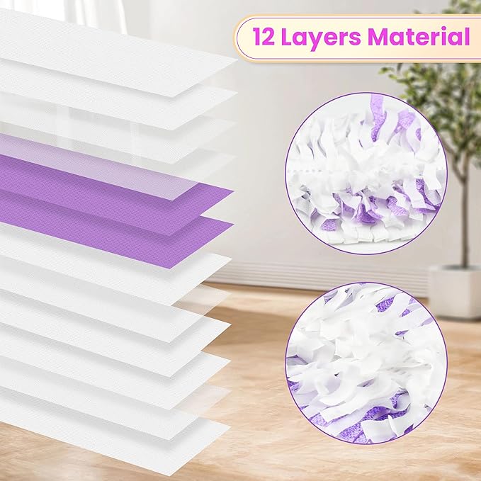 Power Mop Refills for Swiffer | 40 Count Disposable Pads for Wet & Dry Cleaning | Multi-Surface Compatible with Swiffer PowerMop Jets, Wood Floor Mops for Laminate, Tile, Hardwood Floors
