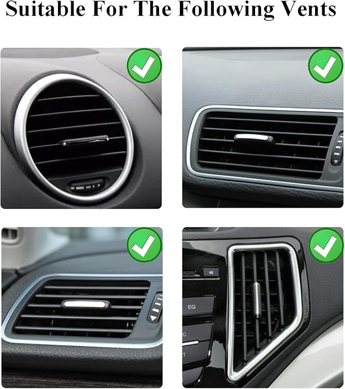 6pcs Flowers Car Air Freshener Vent Clips,Blue White Pink Daisy Flowers Air Vent Clip Car Accessories for Women,3cm/2.7cm Refillable Daisy Decor Diffuser