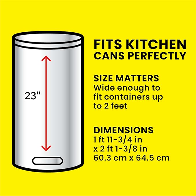 Glad ForceFlex Tall Kitchen Trash Bags, 13 Gallon, Fresh Clean, 140 Count (Package May Vary)