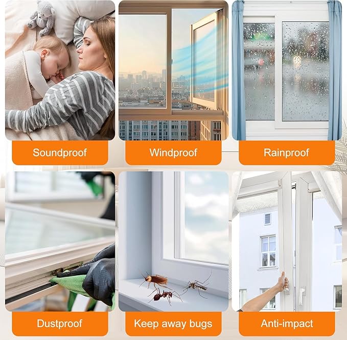 39.4FT Brush Weather Stripping, Neat Pile Self Adhesive Seal Strip for Windows and Door, Weatherstrip for Soundproofing, Windproof, Dustproof, Stronger Stickiness, 0.35'' Wide x 0.35'' Thick, Brown