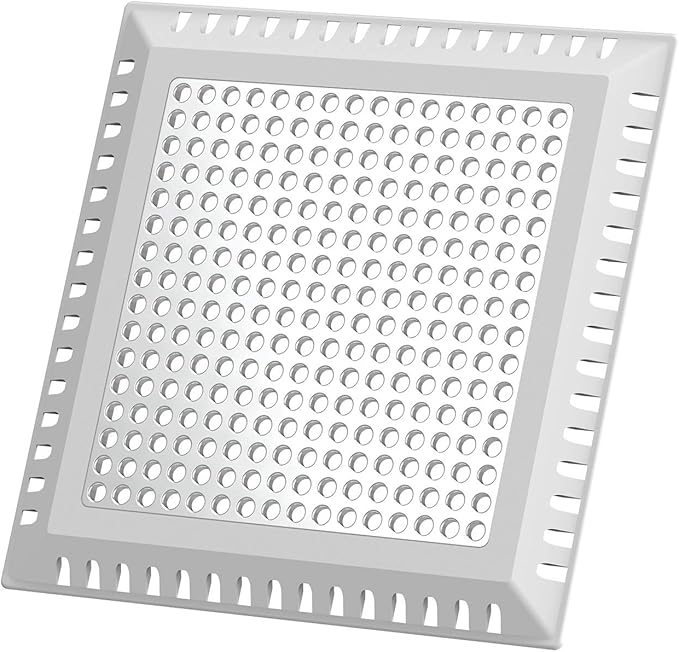 Shower Drain Hair Catcher/Drain Strainer/Shower Drain Cover for Bathroom Floor Drain, Stainless Steel and Silicone (Patented Product)