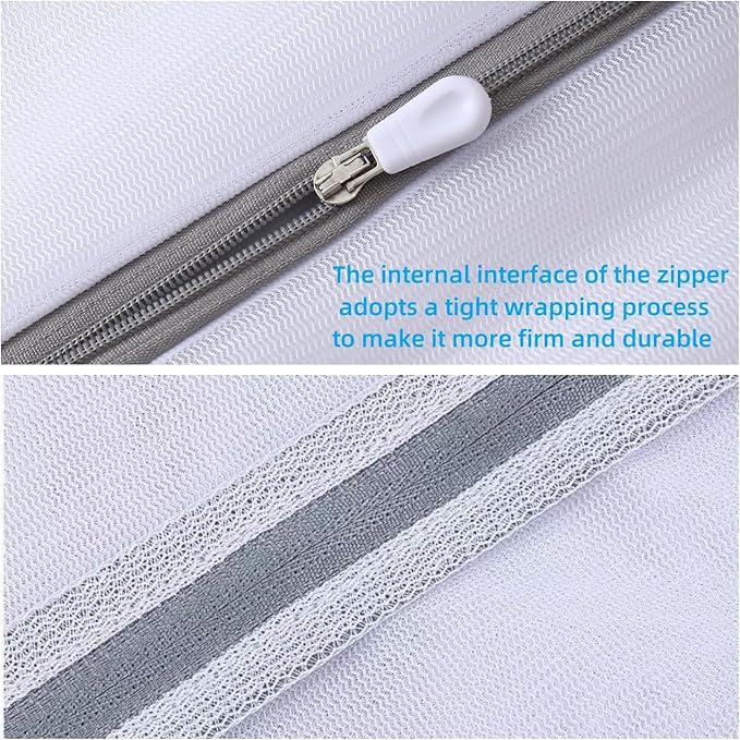 Lingerie Bags for Washing Delicates Pack Of 3 L/M/S Laundry Bags Mesh Wash Bags for Bra Socks Underwear Baby Clothes Garment Bag for Washing Machine