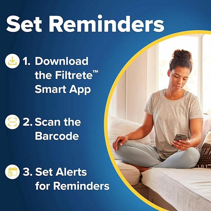 Filtrete 12x36x1 AC Furnace Air Filter, MERV 11, MPR 1000, Micro Allergen Defense, 3-Month Pleated 1-Inch Electrostatic Air Cleaning Filter, 4 Pack (Actual Size 11.69 x 35.69 x 0.81 in)