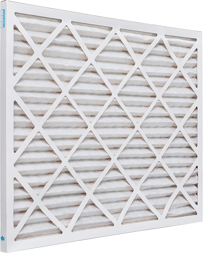 Aerostar 18x25x1 MERV 11, Pleated Air Filter, 18x25x1, Box of 6, Made in the USA