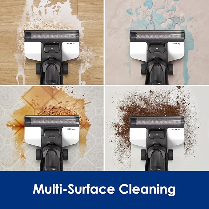 Tineco Floor ONE S3 Breeze Cordless Hardwood Floors Cleaner, Lightweight Wet Dry Vacuum Cleaners for Multi-Surface Cleaning with Smart Control System