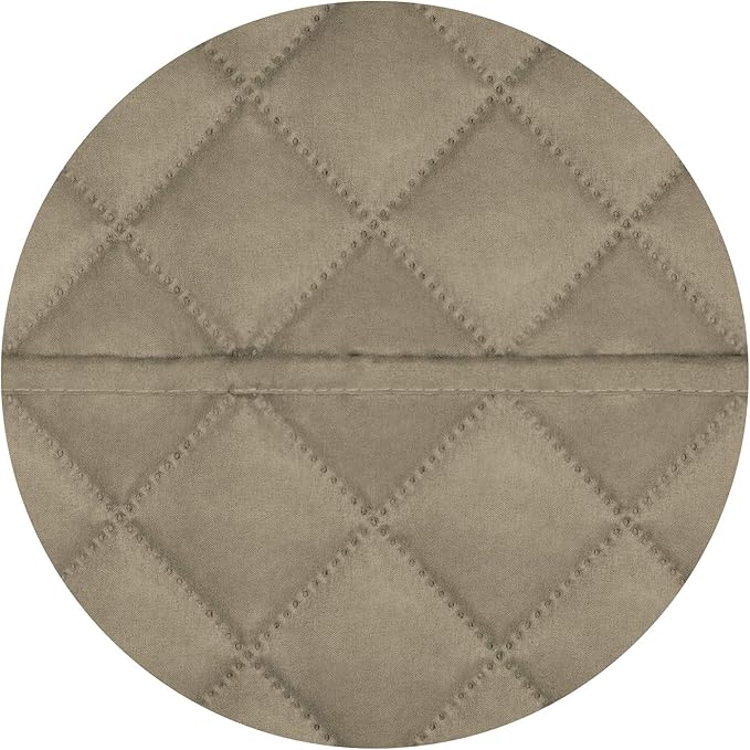 PureFit Reversible Quilted Sofa Cover, Water Resistant Slipcover Furniture Protector, Washable Couch Cover with Non Slip and Elastic Straps for Kids, Dogs, Pets (Small Recliner, Beige/Beige)