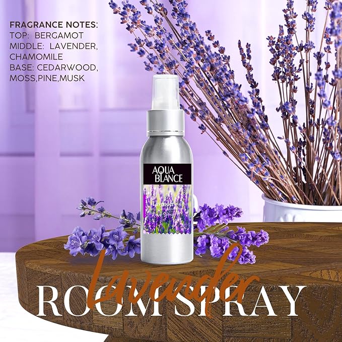 Fragrant Room Spray, Lavender, Vanilla, Citrus, 3 x 3.4 fl oz, Air Fresheners Odor Eliminator for Home, Bathroom, Concentrated Room Spray