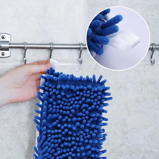 Mop Refill Heads Compatible with O Cedar Dual-Action Flip Mop,Microfiber Replacement Mop Heads for Dry/Wet Use,Washable& Reusable for All Floor Cleaning(3 Pack)