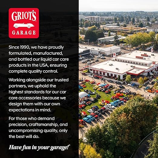 Griot's Garage 5.5” Red Foam Waxing Pads for Car Detailing, Polishing and Buffing Pads for Use with Waxes and Sealants, 10525, Set of 2