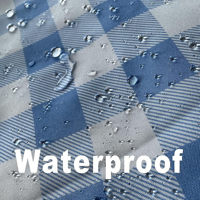 Classic Gingham Buffalo Tablecloth Fabric - Oblong 58x144 Inch Water Proof Checkered Table Cloth for Indoor Outdoor - Table Cover for Birthday, Picnics, BBQs, and Parties